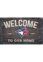 Toronto Blue Jays Welcome to our Home Sign - Blue