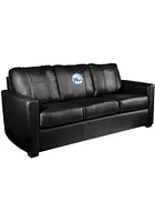 Philadelphia 76ers Faux Leather Sofa - Black