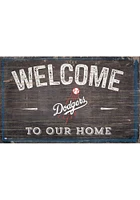 Los Angeles Dodgers Welcome to our Home Sign - Blue
