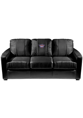 Phoenix Suns Faux Leather Sofa - Black