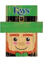 Tampa Bay Rays Leprechaun Head Sign - Blue