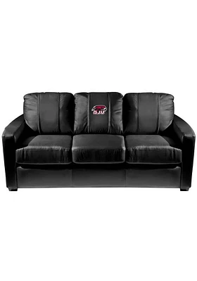Saint Josephs Hawks Faux Leather Sofa - Black