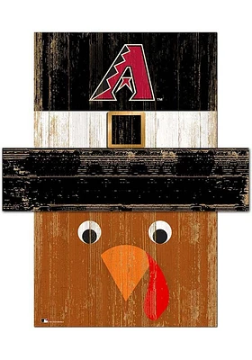 Arizona Diamondbacks Turkey Head Sign - Red