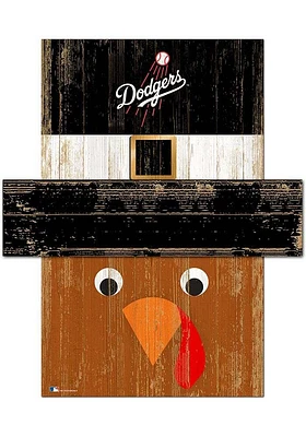 Los Angeles Dodgers Turkey Head Sign - Blue