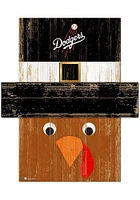 Los Angeles Dodgers Turkey Head Sign - Blue