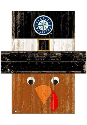 Seattle Mariners Turkey Head Sign - Navy Blue