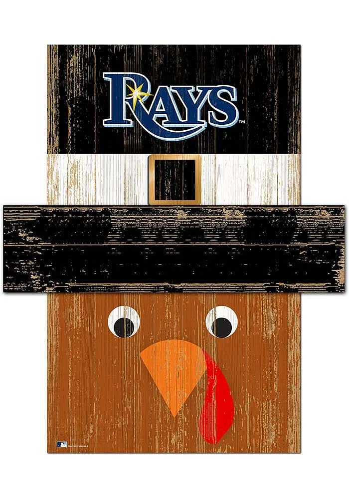 Tampa Bay Rays Turkey Head Sign - Blue