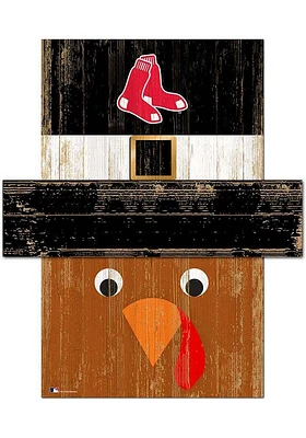Boston Red Sox Turkey Head Sign - Red
