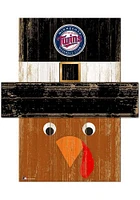 Minnesota Twins Turkey Head Sign - Blue