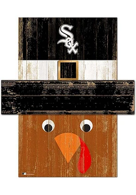 Chicago White Sox Turkey Head Sign - Black