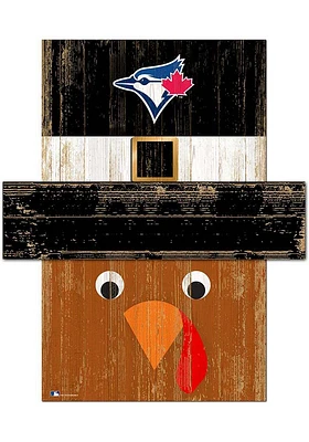 Toronto Blue Jays Turkey Head 6x5 Sign - Blue