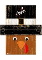 Los Angeles Dodgers Turkey Head 6x5 Sign - Blue