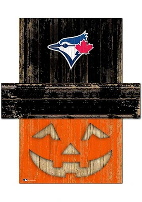 Toronto Blue Jays Pumpkin Head Sign - Blue