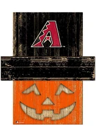 Arizona Diamondbacks Pumpkin Head Sign - Red
