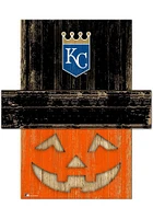 Kansas City Royals Pumpkin Head Sign - Blue