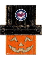 Minnesota Twins Pumpkin Head Sign - Blue