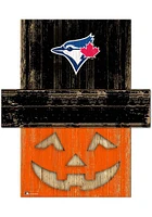 Toronto Blue Jays Pumpkin Head 6x5 Sign - Blue