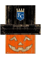 Kansas City Royals Pumpkin Head 6x5 Sign - Blue