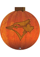 Toronto Blue Jays Halloween Pumpkin Sign - Blue