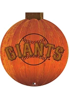 San Francisco Giants Halloween Pumpkin Sign - Orange