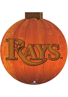 Tampa Bay Rays Halloween Pumpkin Sign - Blue