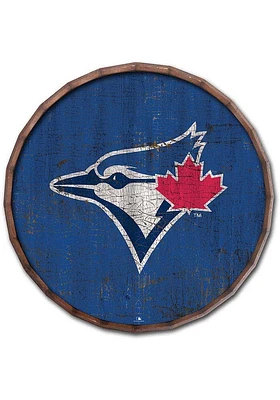 Toronto Blue Jays Cracked Color Inch Barrel Top Sign