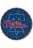 Philadelphia Phillies Cracked Color Inch Barrel Top Sign