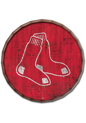 Boston Red Sox Cracked Color Inch Barrel Top Sign