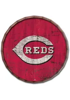 Cincinnati Reds Cracked Color Inch Barrel Top Sign