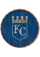 Kansas City Royals Cracked Color Inch Barrel Top Sign