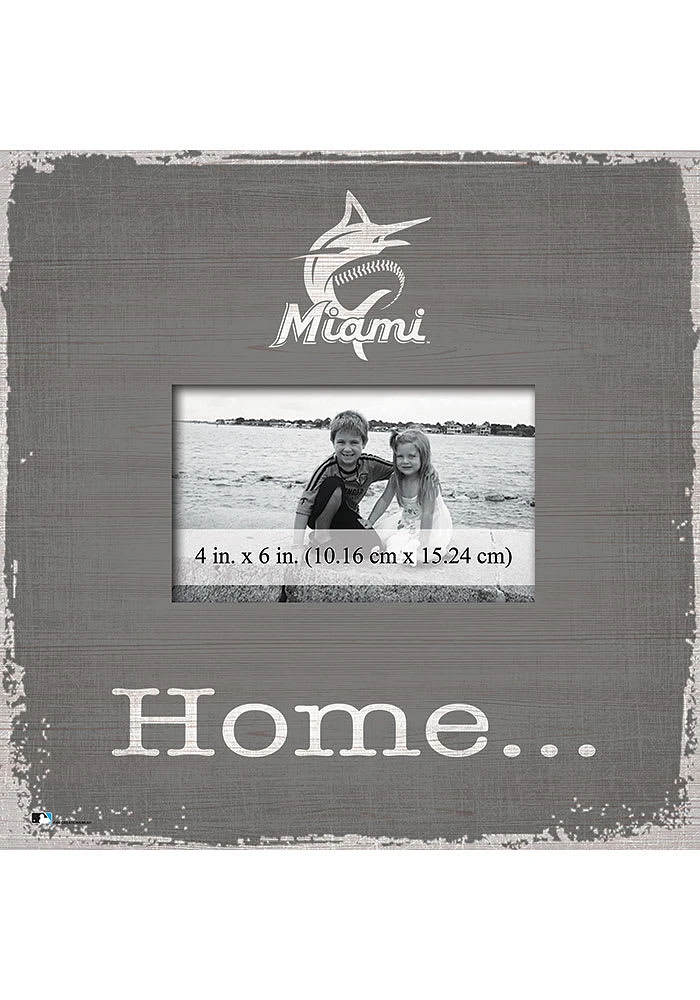 Miami Marlins Home Picture Picture Frame - Blue