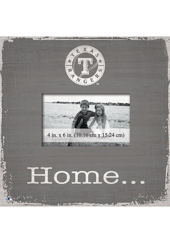Texas Rangers Home Picture Picture Frame - Navy Blue