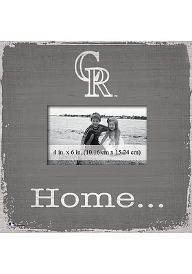 Colorado Rockies Home Picture Picture Frame - Purple