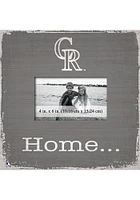 Colorado Rockies Home Picture Picture Frame - Purple