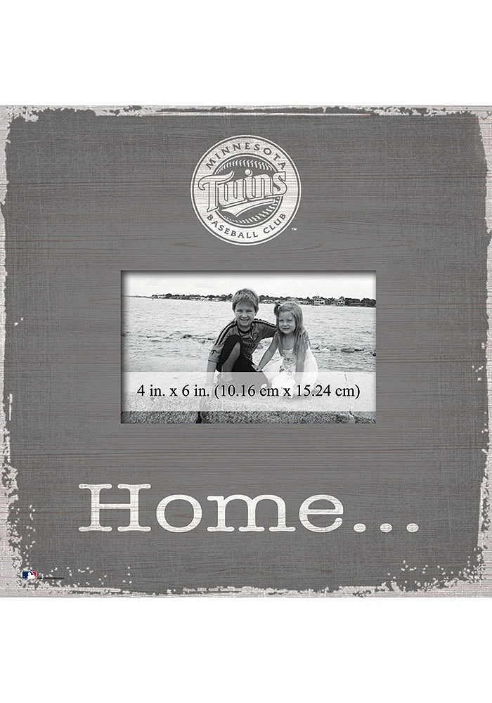 Minnesota Twins Home Picture Picture Frame - Navy Blue