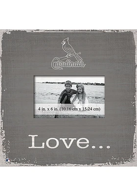 St Louis Cardinals Love Picture Picture Frame - Red