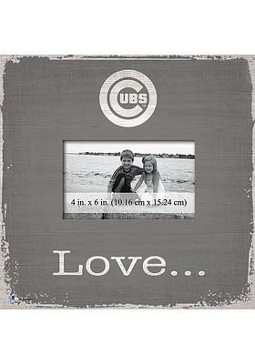 Chicago Cubs Love Picture Picture Frame - Blue