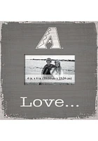 Arizona Diamondbacks Love Picture Picture Frame - Red