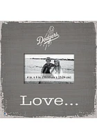 Los Angeles Dodgers Love Picture Picture Frame - Blue