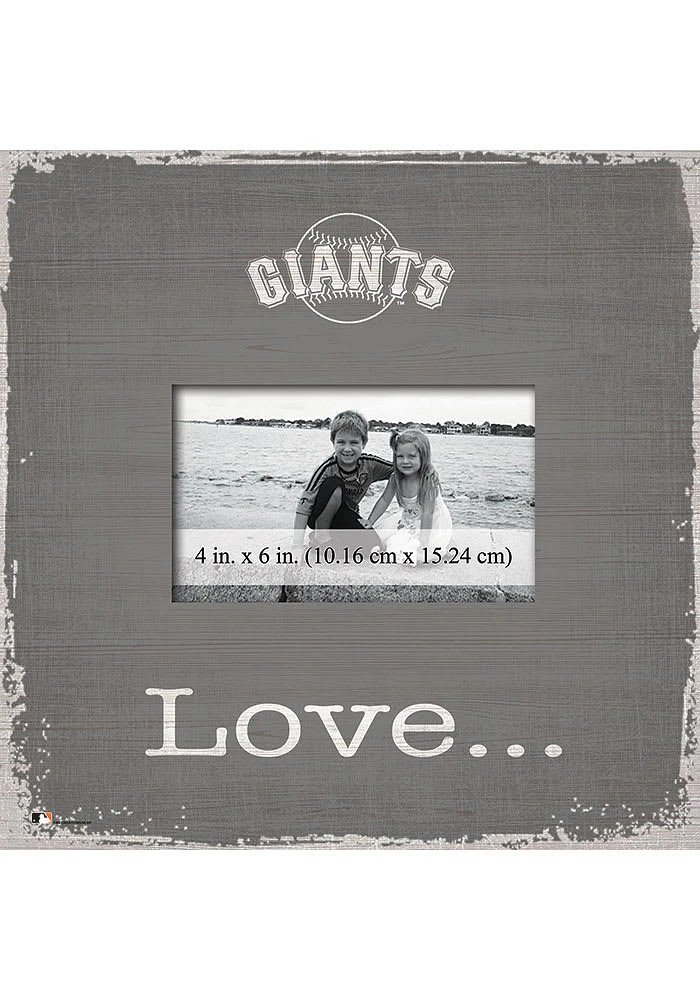 San Francisco Giants Love Picture Picture Frame - Orange