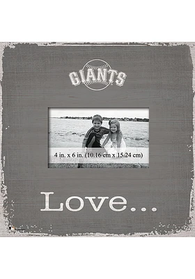 San Francisco Giants Love Picture Picture Frame - Orange