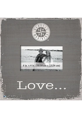 Seattle Mariners Love Picture Picture Frame - Navy Blue