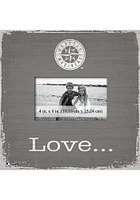 Seattle Mariners Love Picture Picture Frame - Navy Blue