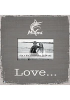 Miami Marlins Love Picture Picture Frame - Blue