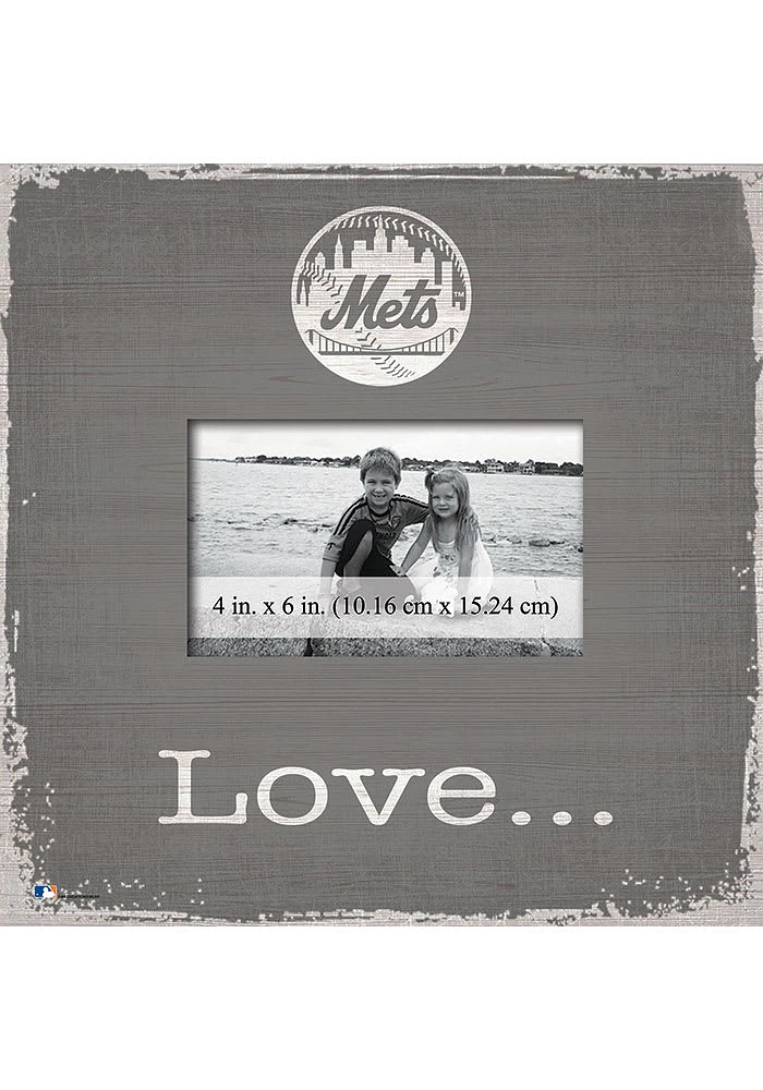 New York Mets Love Picture Picture Frame - Blue