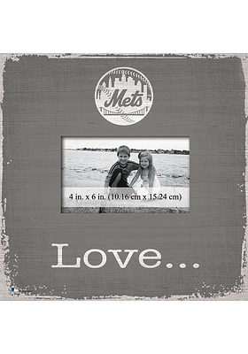 New York Mets Love Picture Picture Frame - Blue