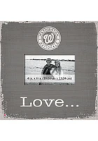 Washington Nationals Love Picture Picture Frame - Red