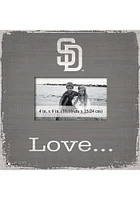 San Diego Padres Love Picture Picture Frame - Brown