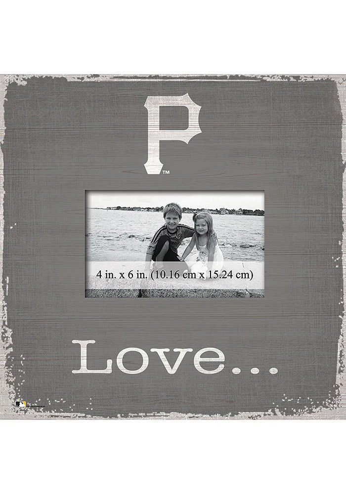 Pittsburgh Pirates Love Picture Picture Frame - Black