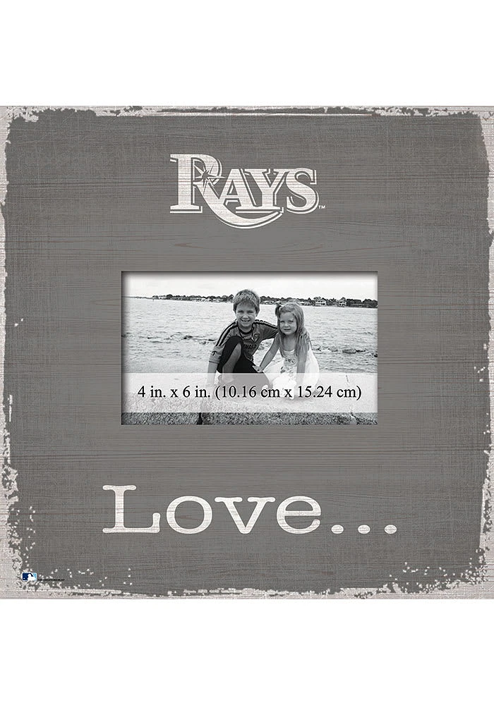 Tampa Bay Rays Love Picture Picture Frame - Navy Blue